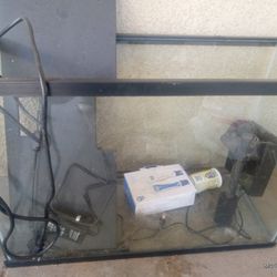 Fish Tank With Accessories 