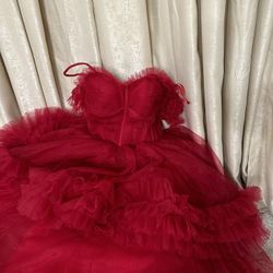 Red Gown