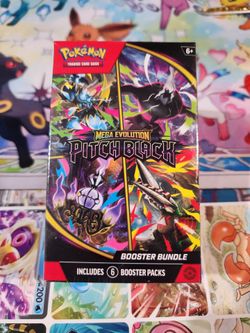 Pokemon Mega Evolution Pitch Black Booster Bundle