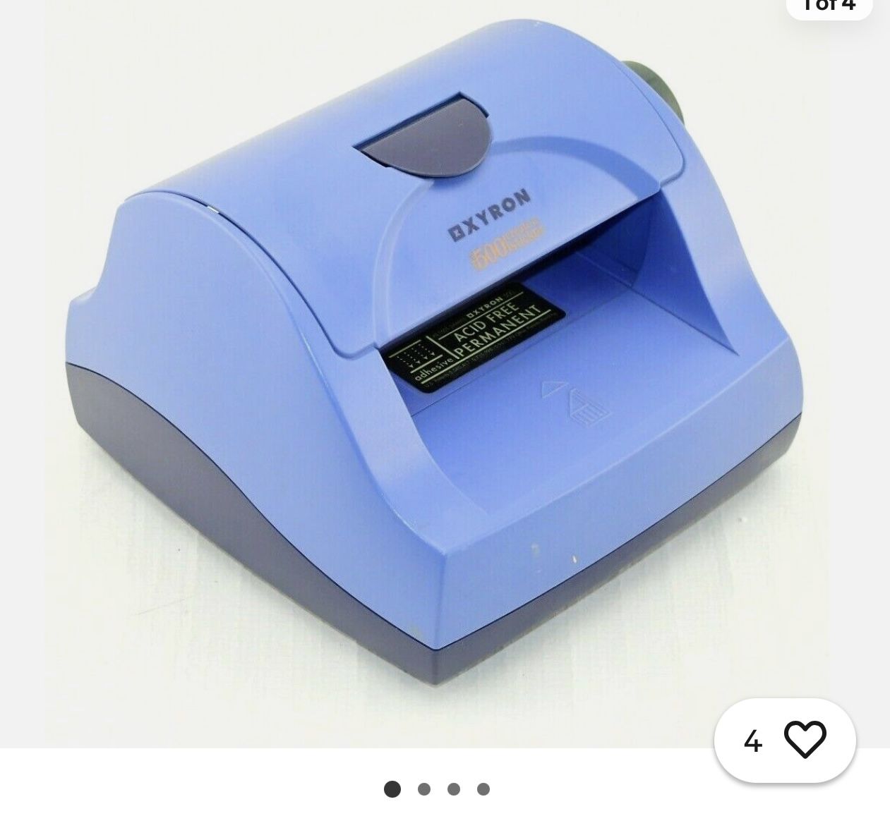 Xyron sticker machine. Excellent excellent condition.