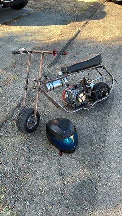 Fully built bam mini bike 75mph