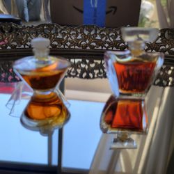 Two Mini Bottles Of Lancome Perfume 