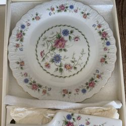 Vintage “Spring Night” Fine China Cake Plate & Server Set – Made in Japan, New in Box