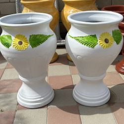 New Flower Pots Made Out Of Clay Perfect Gift 