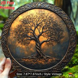 Eternal roots tree of life wall art