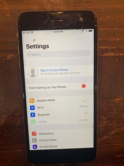 AT&T/Cricket iPhone 6S Plus 64GB Clean ICloud Clean IMEI