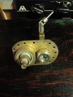 Miniature brass gear reducer for sale.