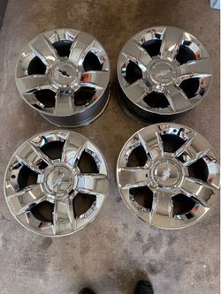 20 inch Chevy LTZ wheels