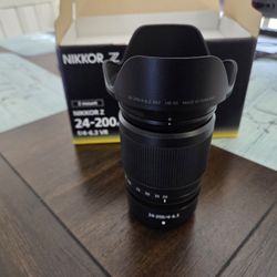 NIKKOR Z 24-200mm f/4-6.3 VR Lens