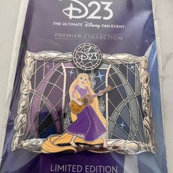 D23 THE ULTIMATE DISNEY FAN EVENT PREMIER COLLECTION PIN RAPUNZEL LE 1000
