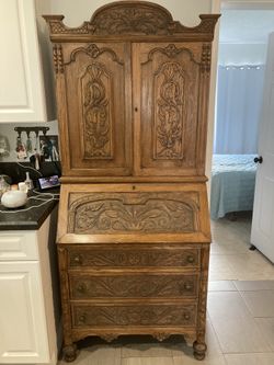 Antique Secretary Desk 