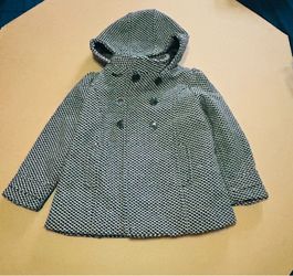 Old Navy hooded wool-blend coat