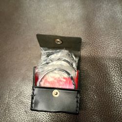 NEW tiffen close up lens set 52mm +4, +1, +2 with leather case