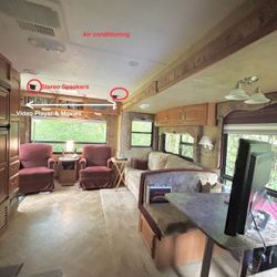 $14,500 now For 2008 Cougar Keystone, 29’ foot Polar Package, Towable Travel Trailer with Tipout.