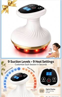 Cellulite suction massager