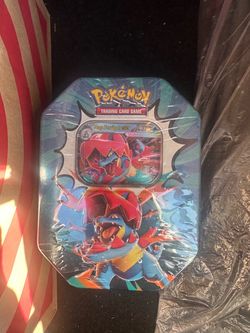 Pokémon Ascended Heroes Tin [Mega Feraligatr ex] - ME: Ascended Heroes (ASC)