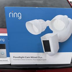 Ring Floodlight & Ring Video Doorbell