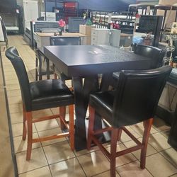 5pc Bar Height Table Set