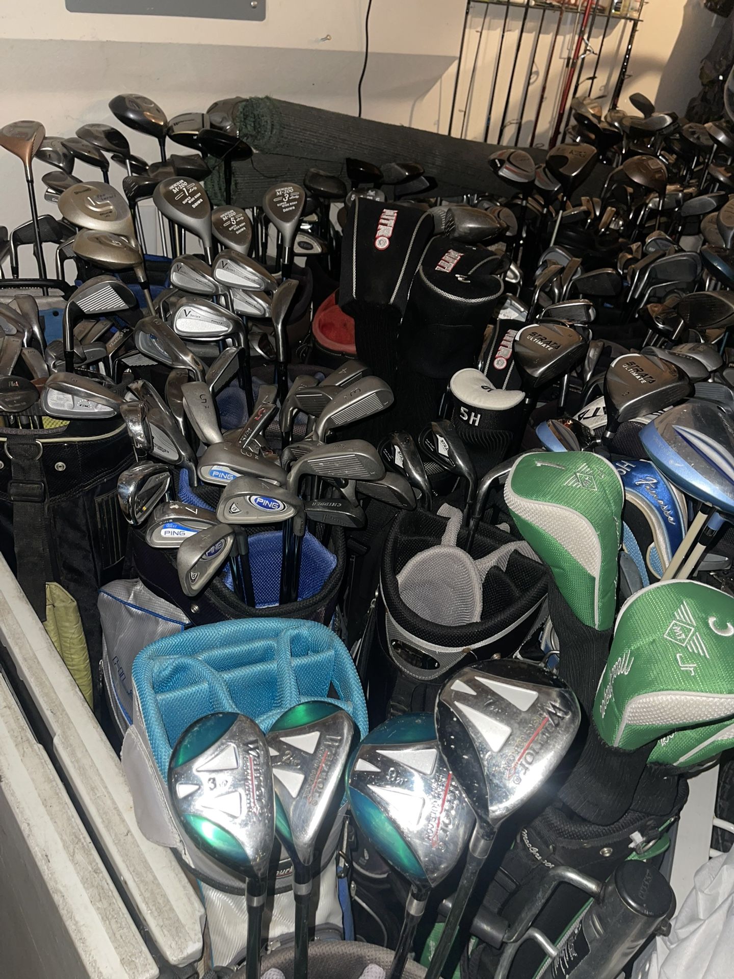 Yard Sale + Golf Items Clubs And More