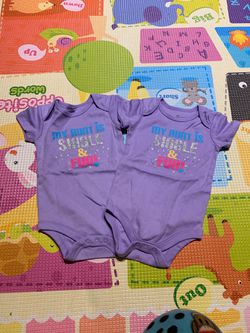 LOT of 2-Infant onesies size 12 months