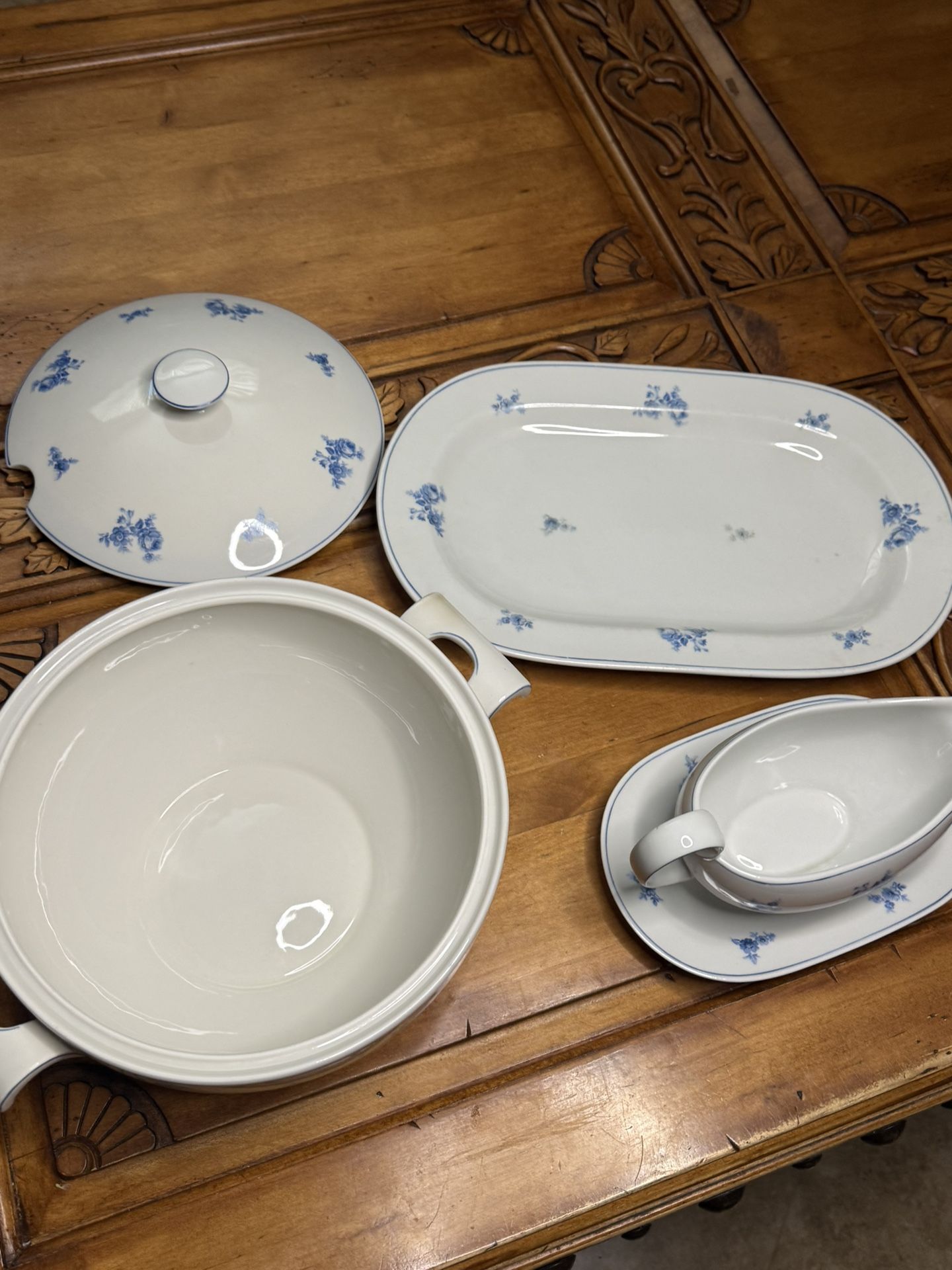 Vintage PMR Bavaria Jaeger & Co. 3-Piece Porcelain Set