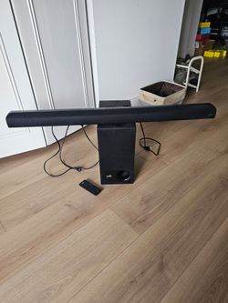 Polk Audio Soundbar with Subwoofer and Remote