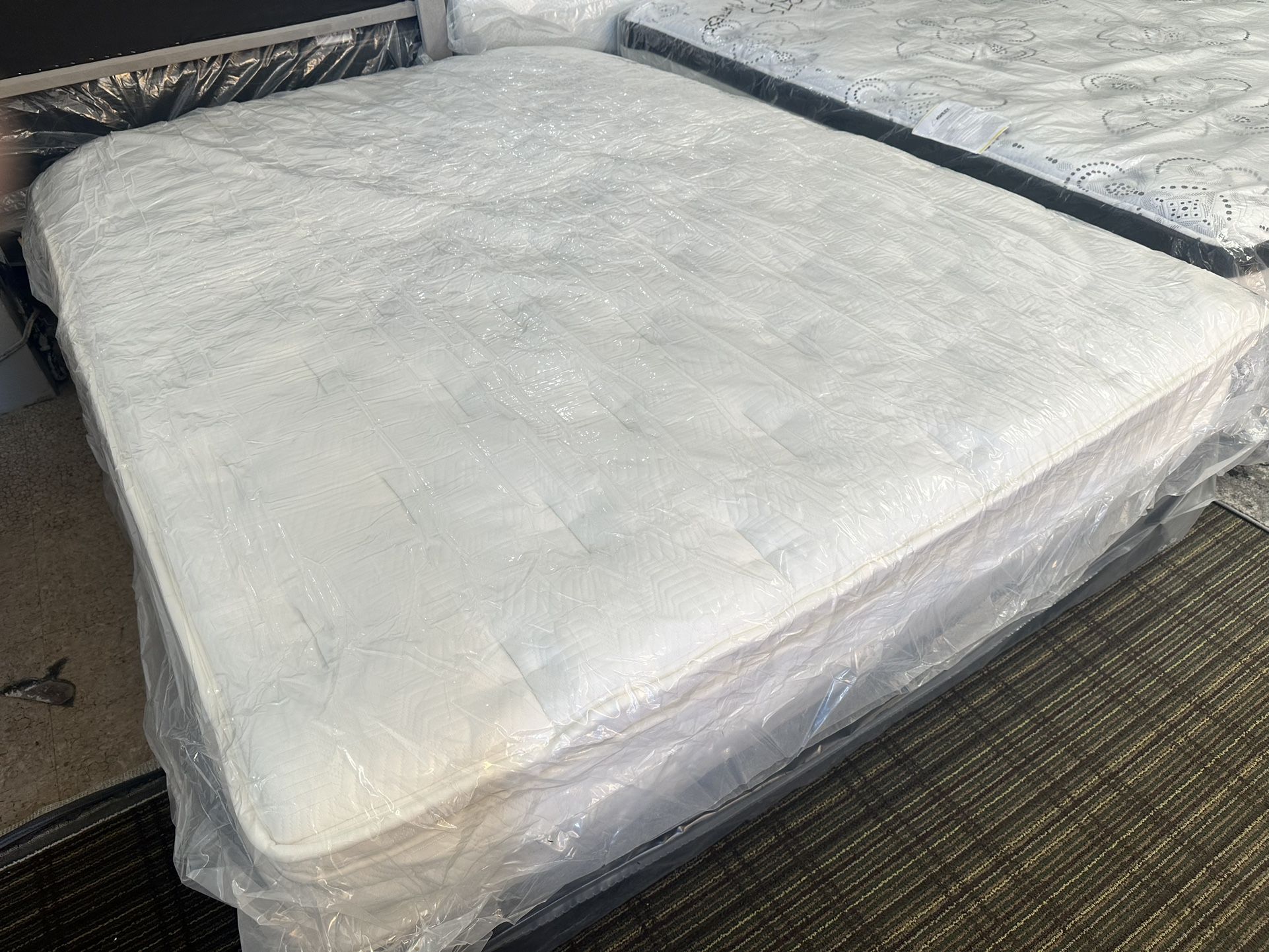 $50 Initial/down Payment! New 12” Queen Eurotop Mattress