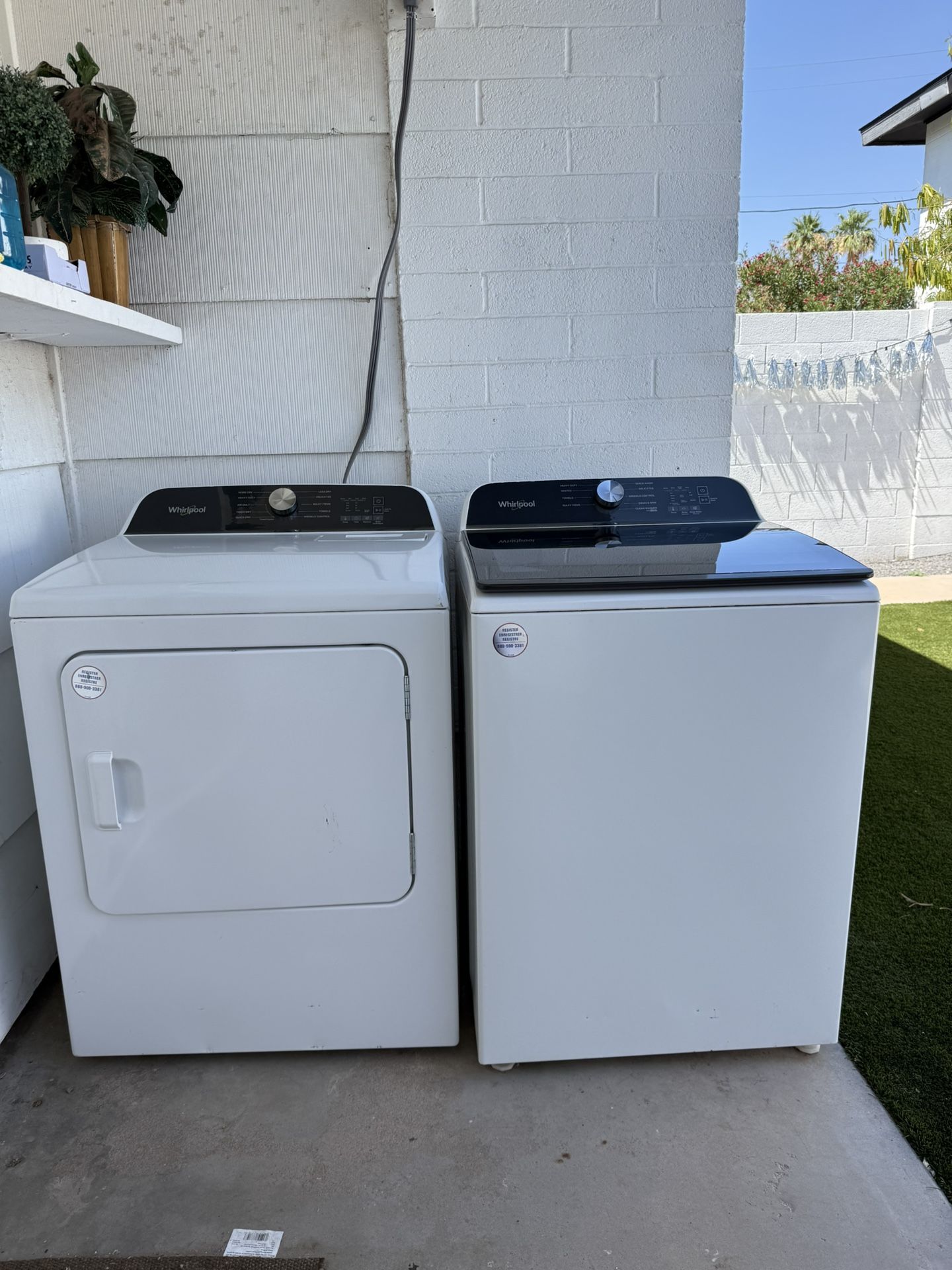 Washer And Dryer