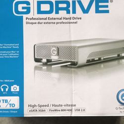 G-Technology G-DRIVE 2 TB External HD