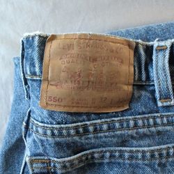 Levi's 550 Jeans Waist 32 Length 32