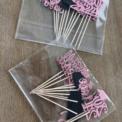 Graduation cupcake toppers 
