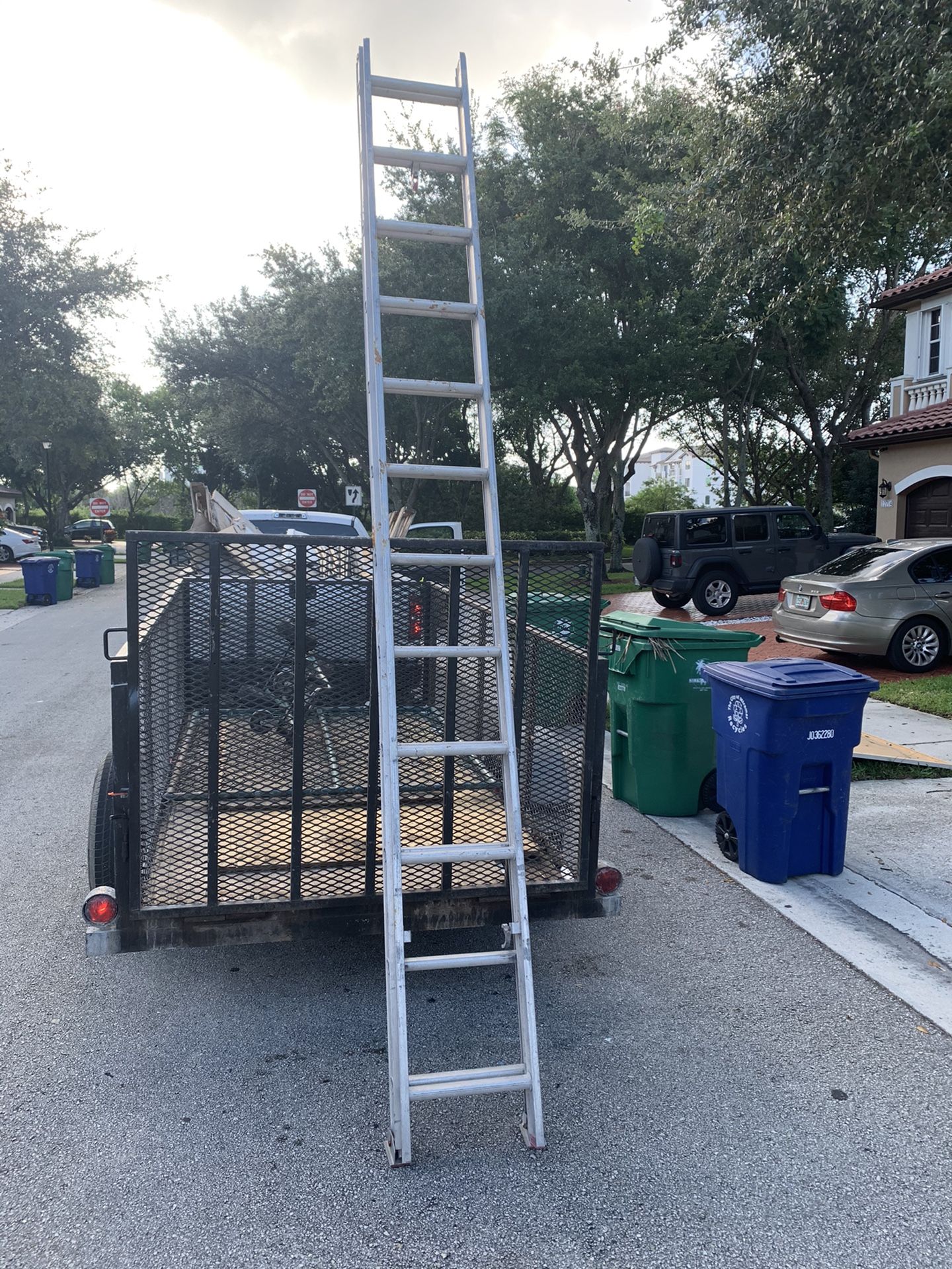 12 foot aluminum ladder