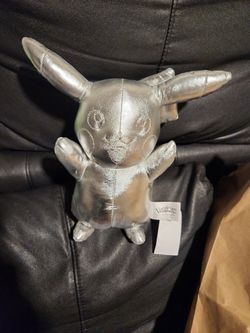 Chrome Pikachu Plush