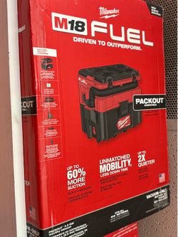 Milwaukee new vacuum pack out M18