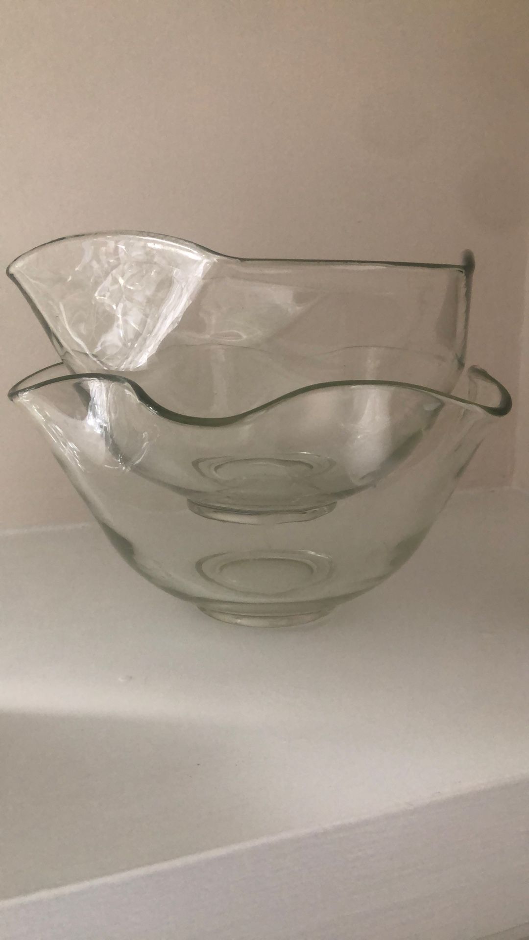 Glass bowls great for chips