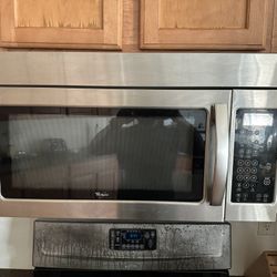 Top Stove Microwave 
