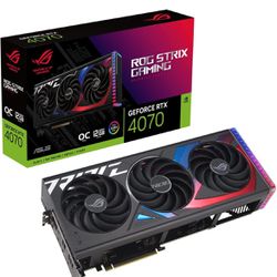 ASUS ROG Strix GeForce RTX™ 4070 OC Edition Gaming Graphics Card 