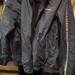 Supreme 3M Reflective Stripe Track Jacket