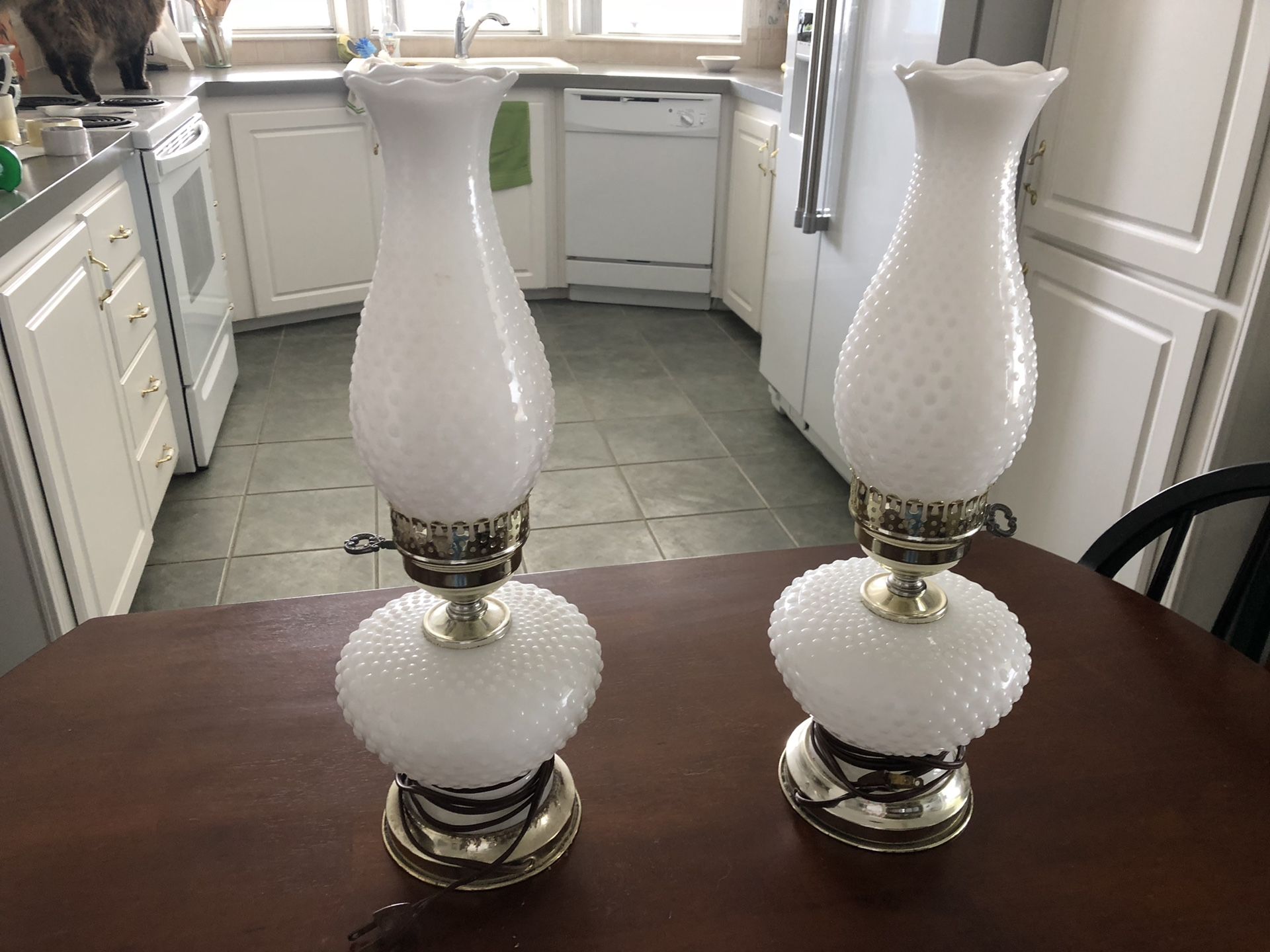 Pair of vintage lamps