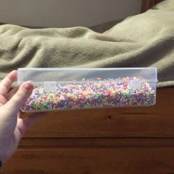 Big Box Of Foam Beads For Crafts Or For Slime 