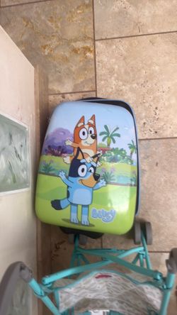 Bluey kid toddler travel bag