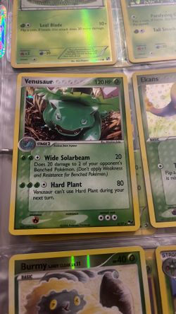 Venusaur Pokémon card 2006