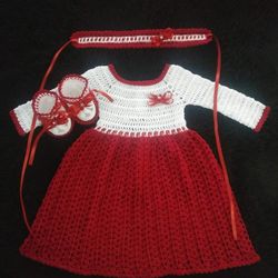 Baby Girl Holiday Dress Set