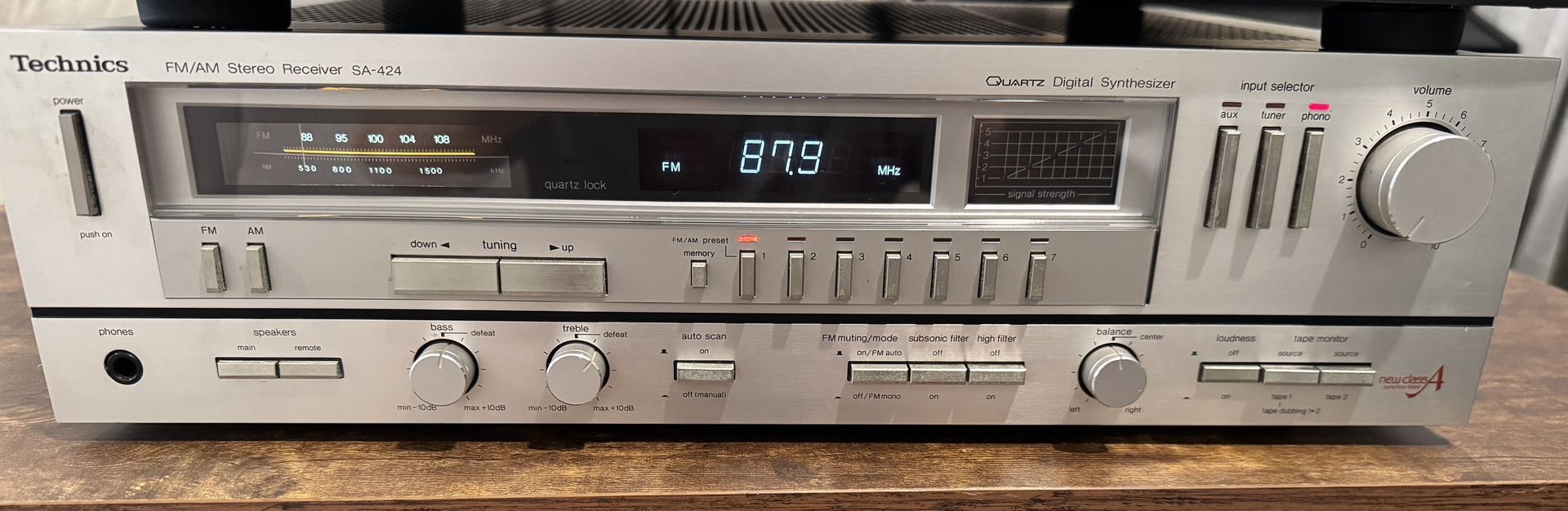 Technics SA-424 AM/FM Stereo Receiver