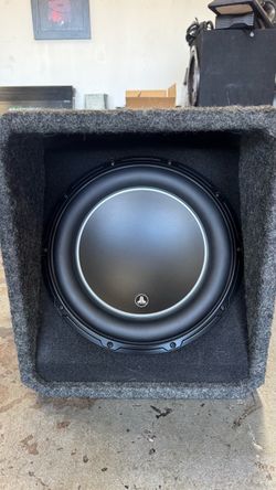JL audio W6V3 12” cajón original