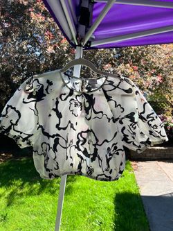A New Day - white/mixed color blouse in Small