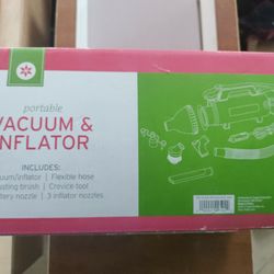 Portable Vacuum And Inflator 