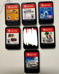 Switch Nintendo Mario Party Smash bros TONY Hawk NBA Minecraft