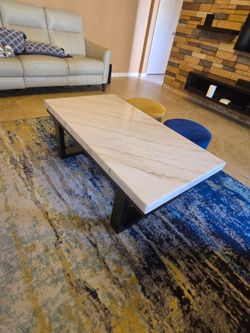 3 piece coffee table set real marble $450 obo must sell!!