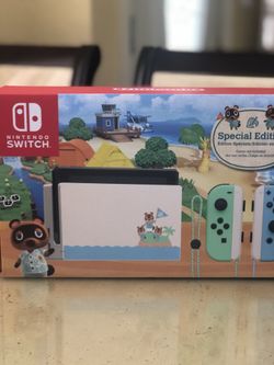 Brand new Nintendo switch animal crossing edition